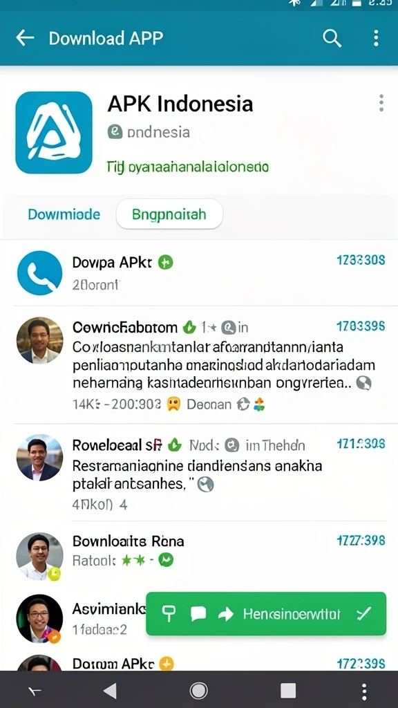 Tampilan antarmuka yang ramah pengguna.