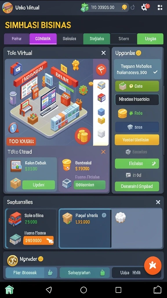 Menampilkan suasana multiplayer yang penuh antusiasme.