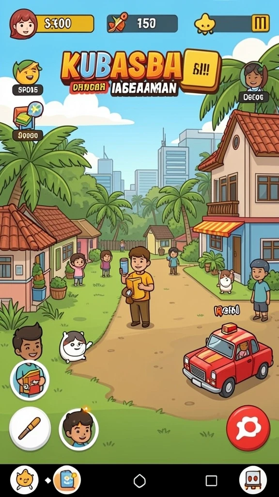 Tampilan awal aplikasi AGAM66 yang menawan.