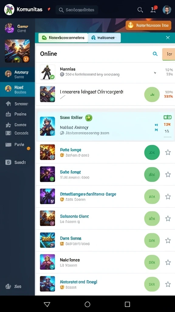 Fitur mode multiplayer yang seru dan interaktif.