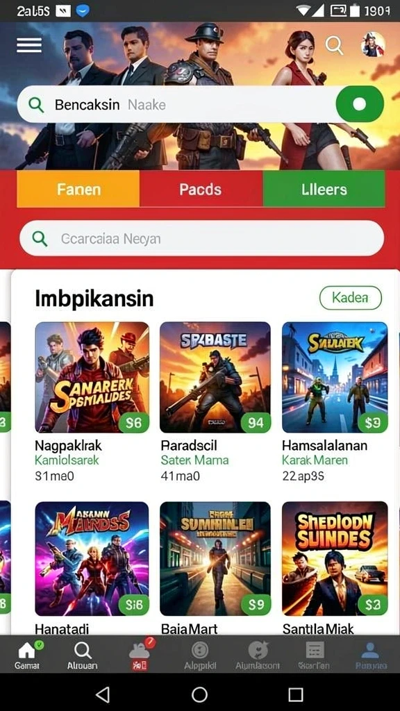 Tangkapan layar memperlihatkan interaksi pemain dalam komunitas.