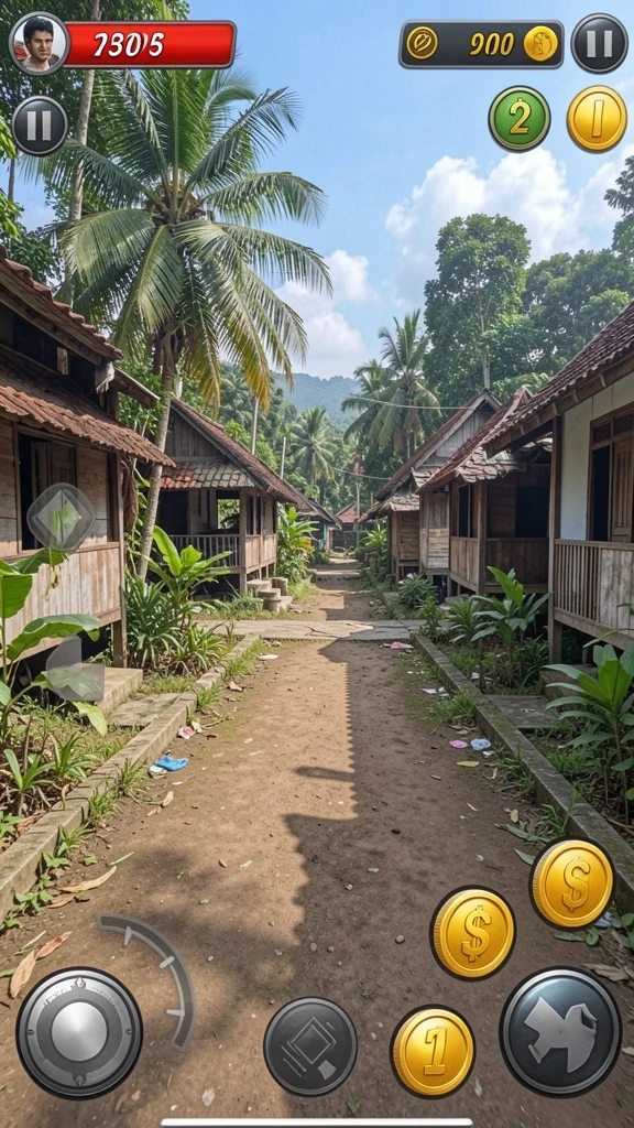 Tantangan seru di setiap level yang harus Anda taklukkan.