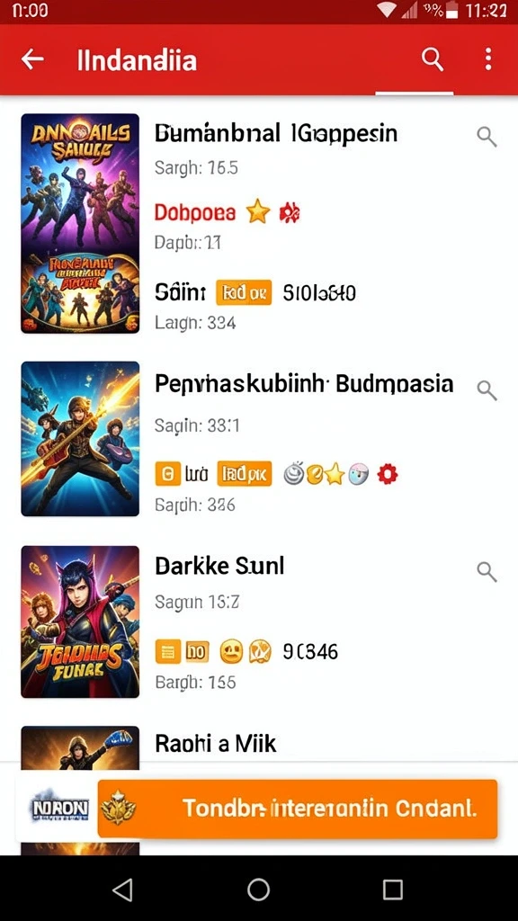 Screenshot memperlihatkan item yang dapat dikumpulkan oleh pemain.