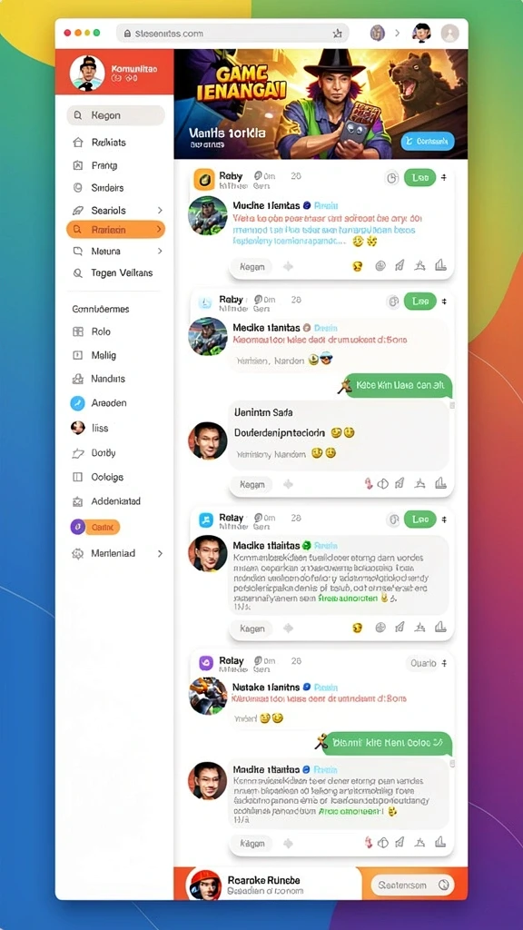 Berbagai pilihan level yang bisa dieksplorasi.