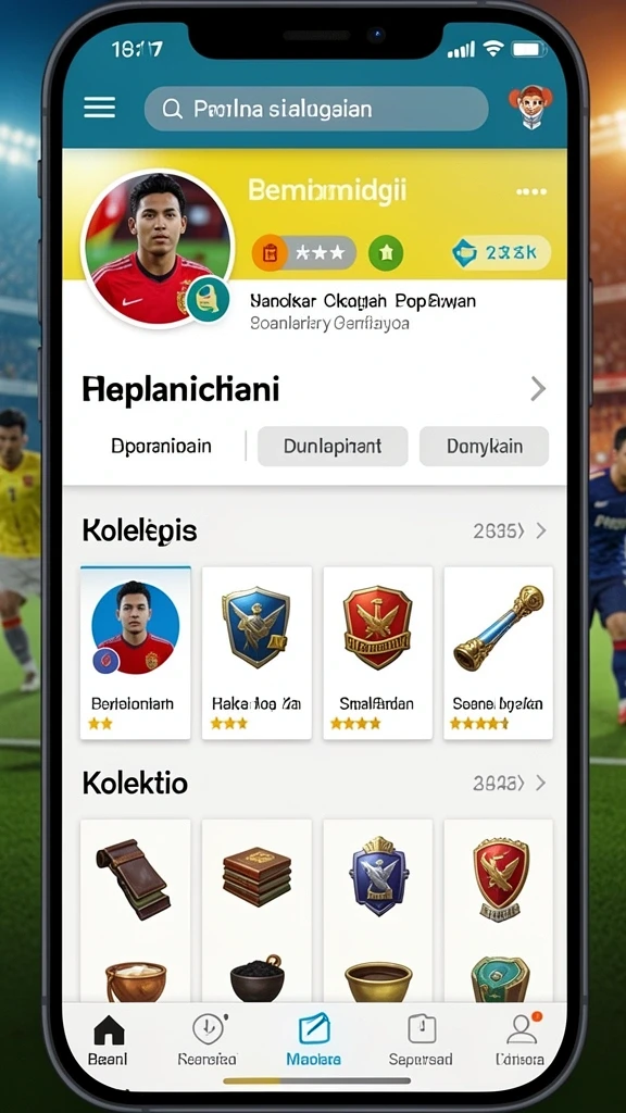 Karakter yang dapat disesuaikan dengan berbagai pilihan.