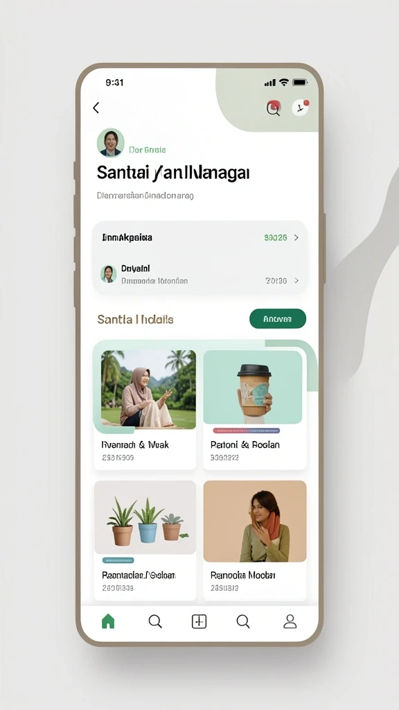 Interface yang menarik dan user-friendly.