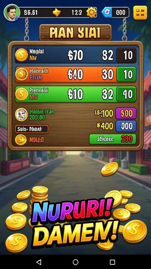 Mode bermain bersama teman yang seru.