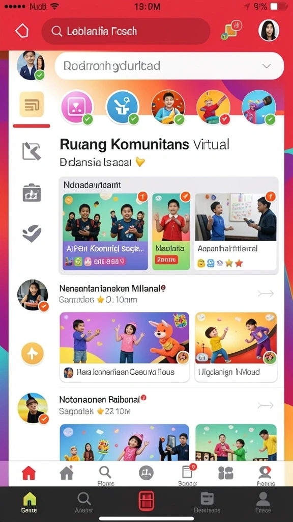 Turnamen kompetitif penuh tantangan.