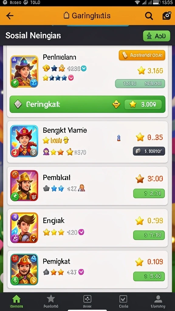 Momen seru dalam pertarungan epik.
