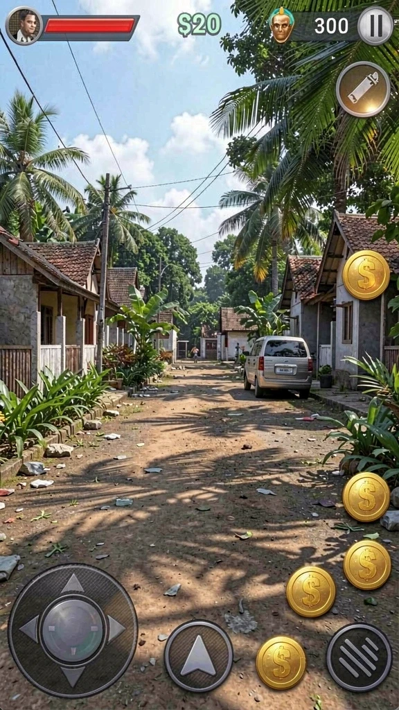 Beragam karakter unik untuk dipilih dan dimainkan.