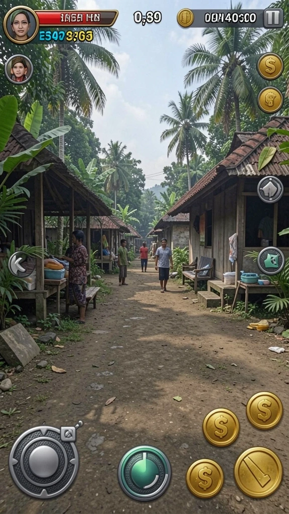 Screenshot menampilkan karakter baru yang menarik.