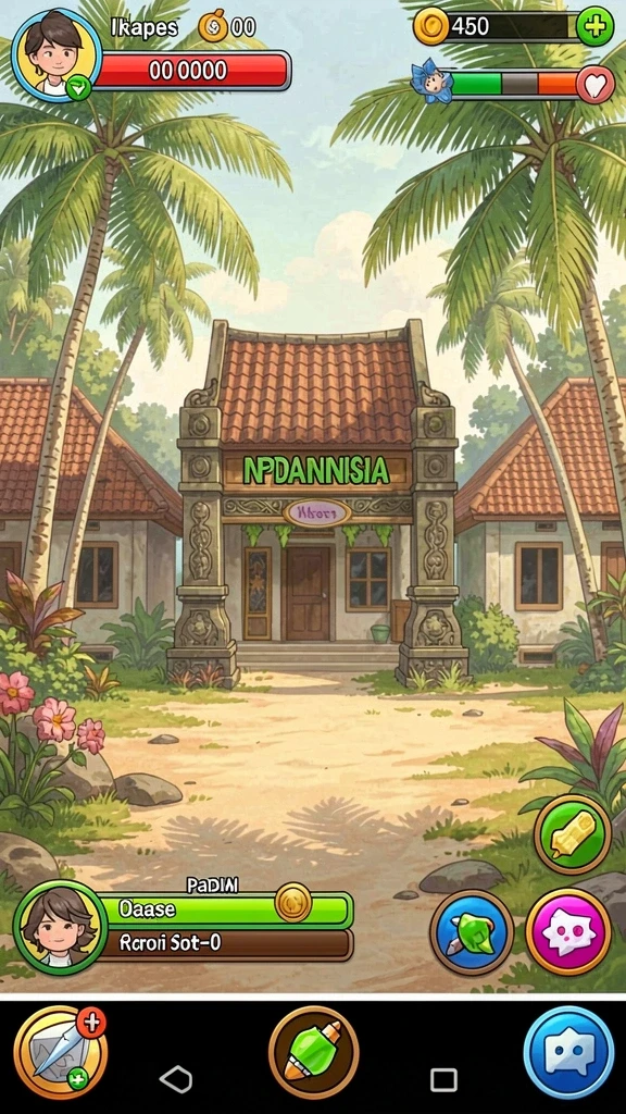 Screenshot menampilkan karakter baru yang menarik dan level tambahan.