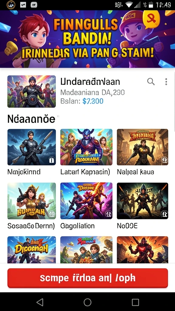 Banyak mode permainan yang bisa dipilih.
