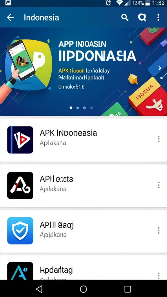 Screenshot 3: Menu item dan senjata yang beragam.