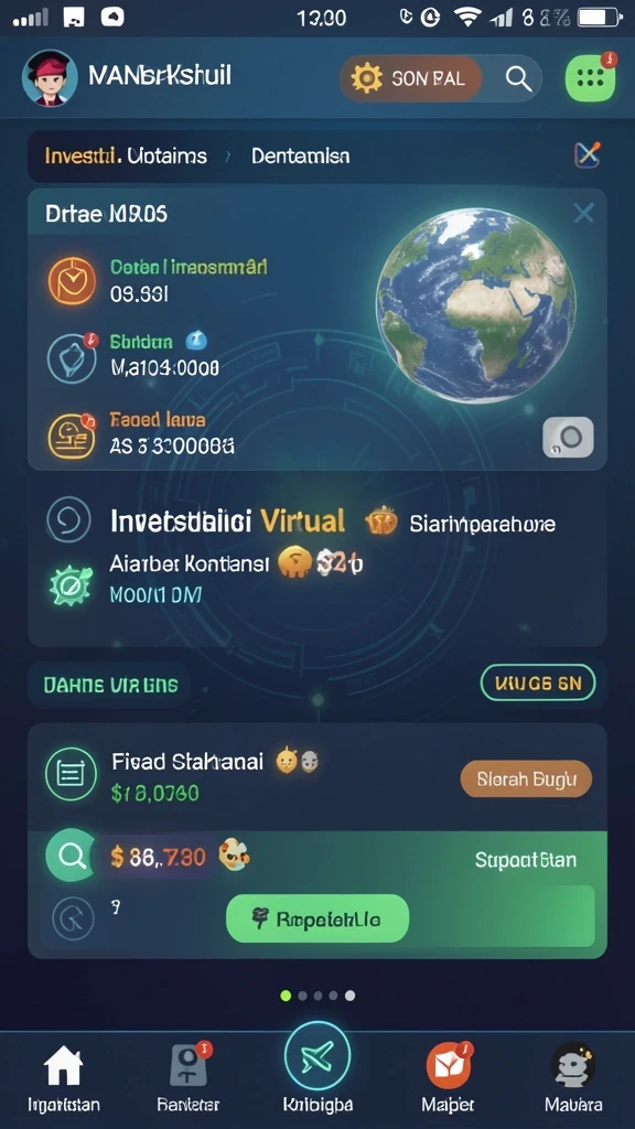 Screenshot dari level yang penuh tantangan dan aksi seru.