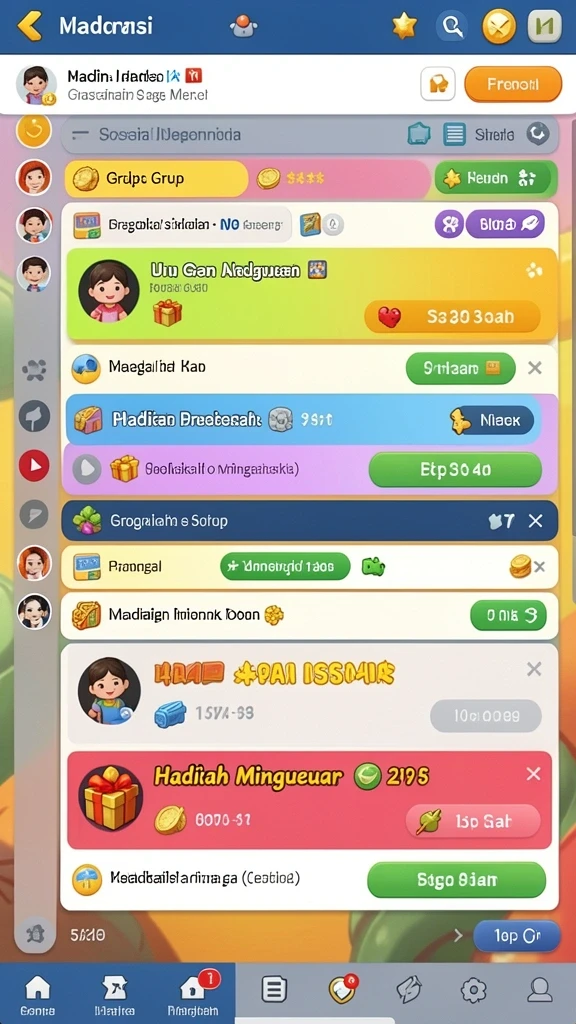 Beragam pilihan permainan siap memanjakan Anda.