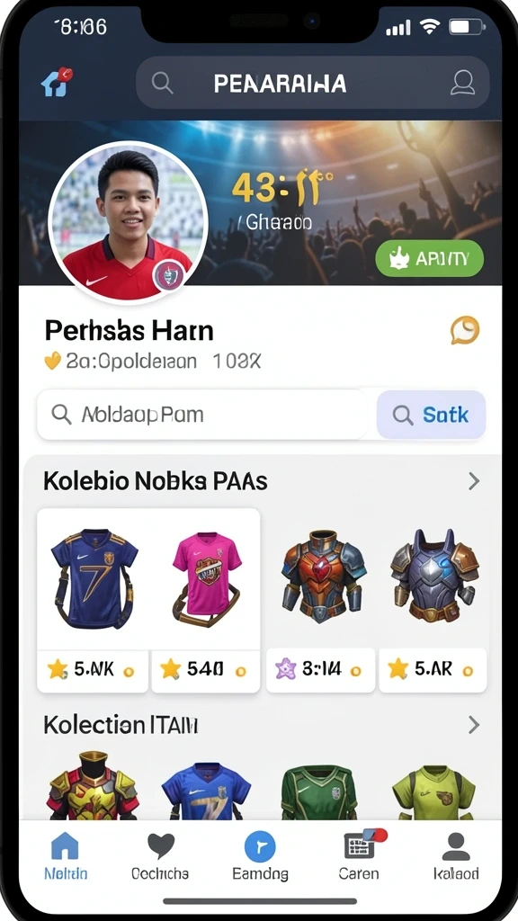 Tampilan utama game MODE303 yang menawan.