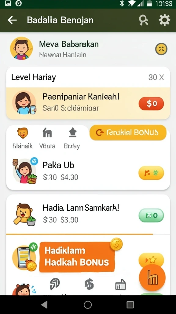 Antarmuka pengguna yang ramah dan mudah dinavigasi.