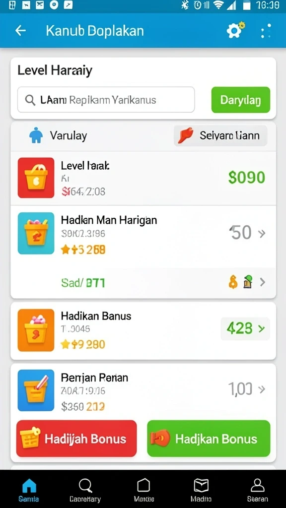 Karakter-karakter unik siap untuk dimainkan.