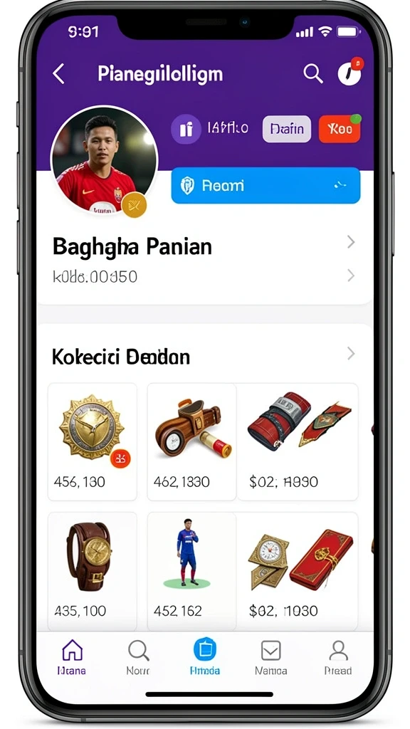 Tampilan antarmuka yang menarik dan intuitif.
