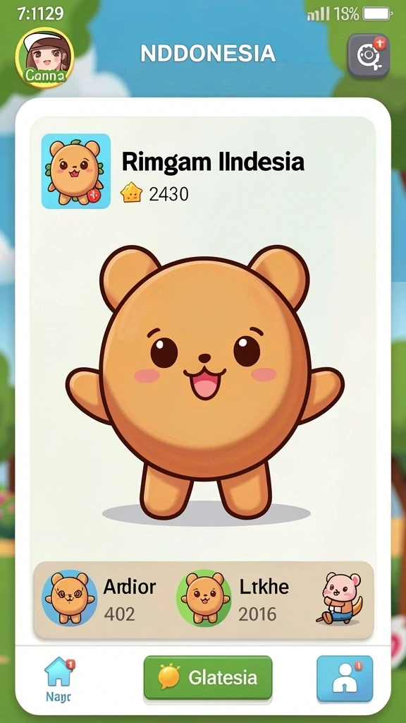 Tampilan antarmuka yang menarik dan mudah digunakan.