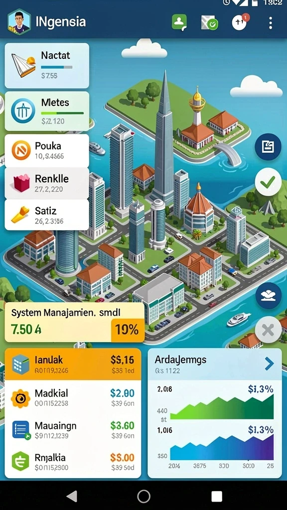Momen seru saat menyelesaikan level yang sulit.