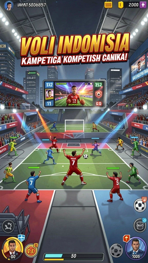 Mode kompetisi yang membuat permainan semakin seru.