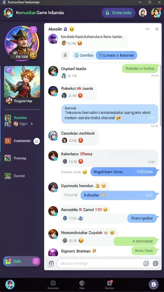 Tangkap layar aplikasi VIPDEWA menunjukkan antarmuka utama yang menarik.